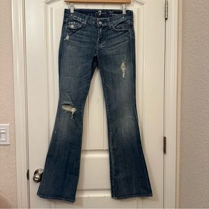 7 FOR ALL MANKIND | The Lexie “A” Pocket Petite Bootcut Jeans | Size 26